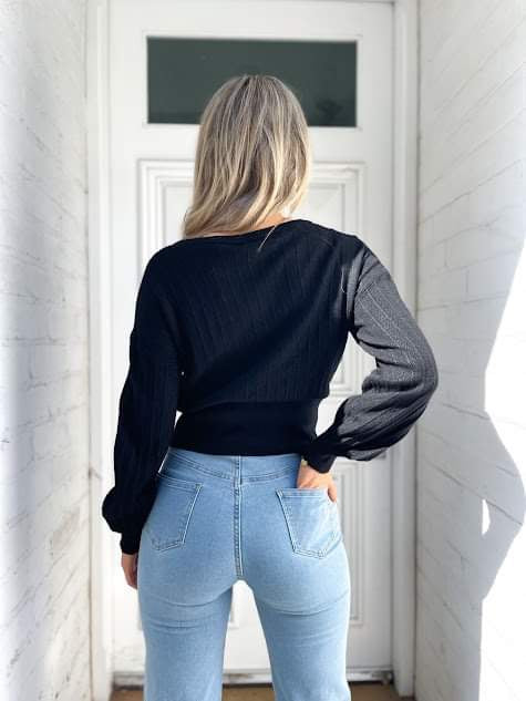 Kennedy Lined Knit - Black