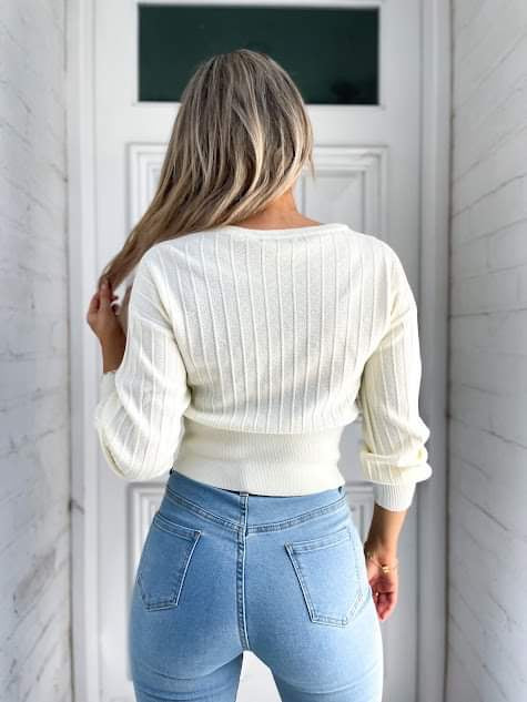 Kennedy Lined Knit - Cream