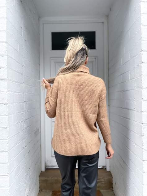 Bridie Chunky Knit - Beige