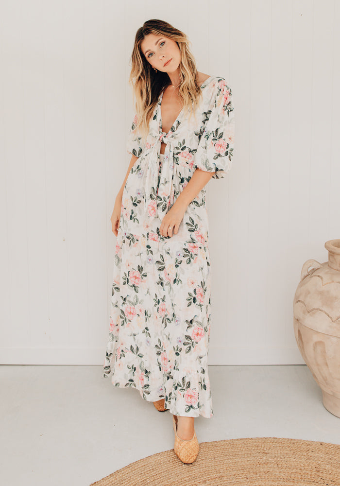 Evie Maxi Floral Dress