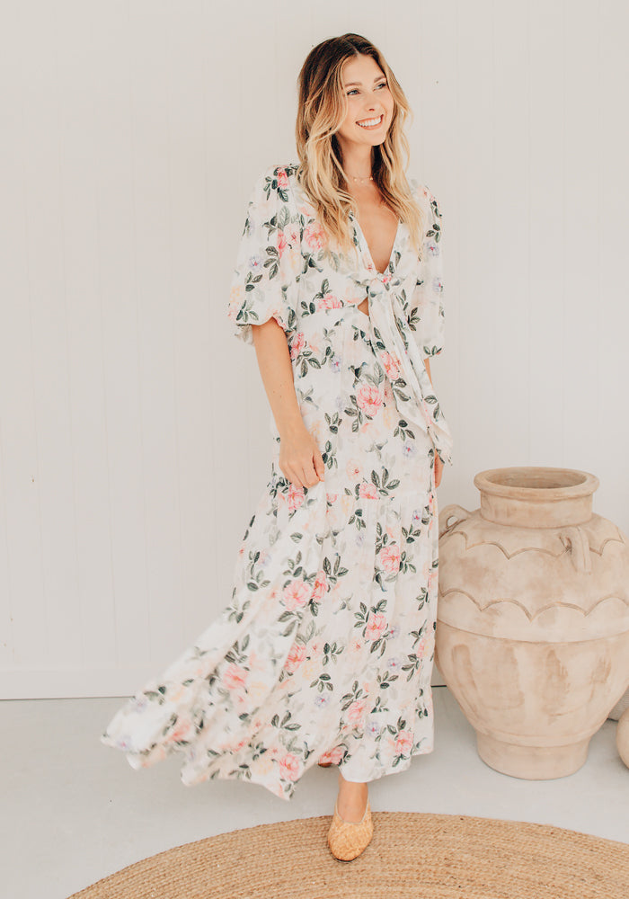 Evie Maxi Floral Dress