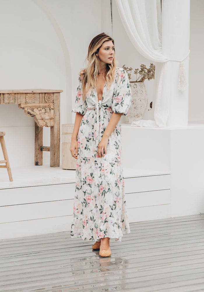Evie Maxi Floral Dress