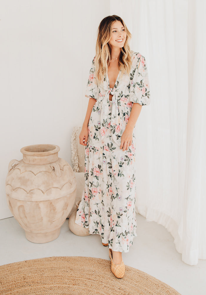 Evie Maxi Floral Dress