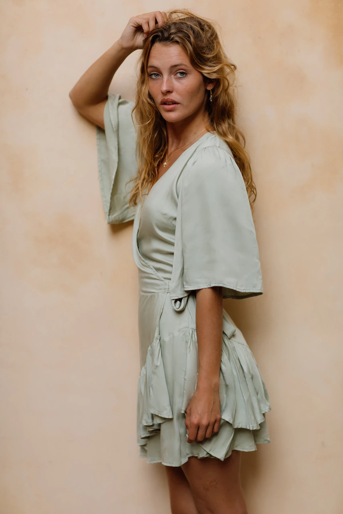 Almita Dress Sea Foam Sage