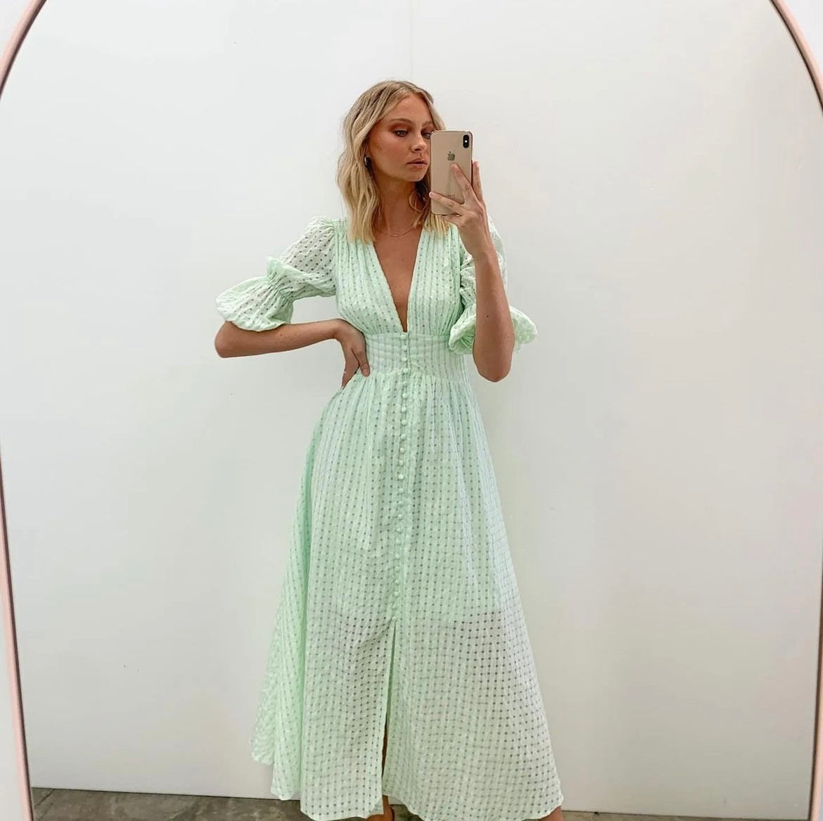 Sweetpot Angie Dress - Mint