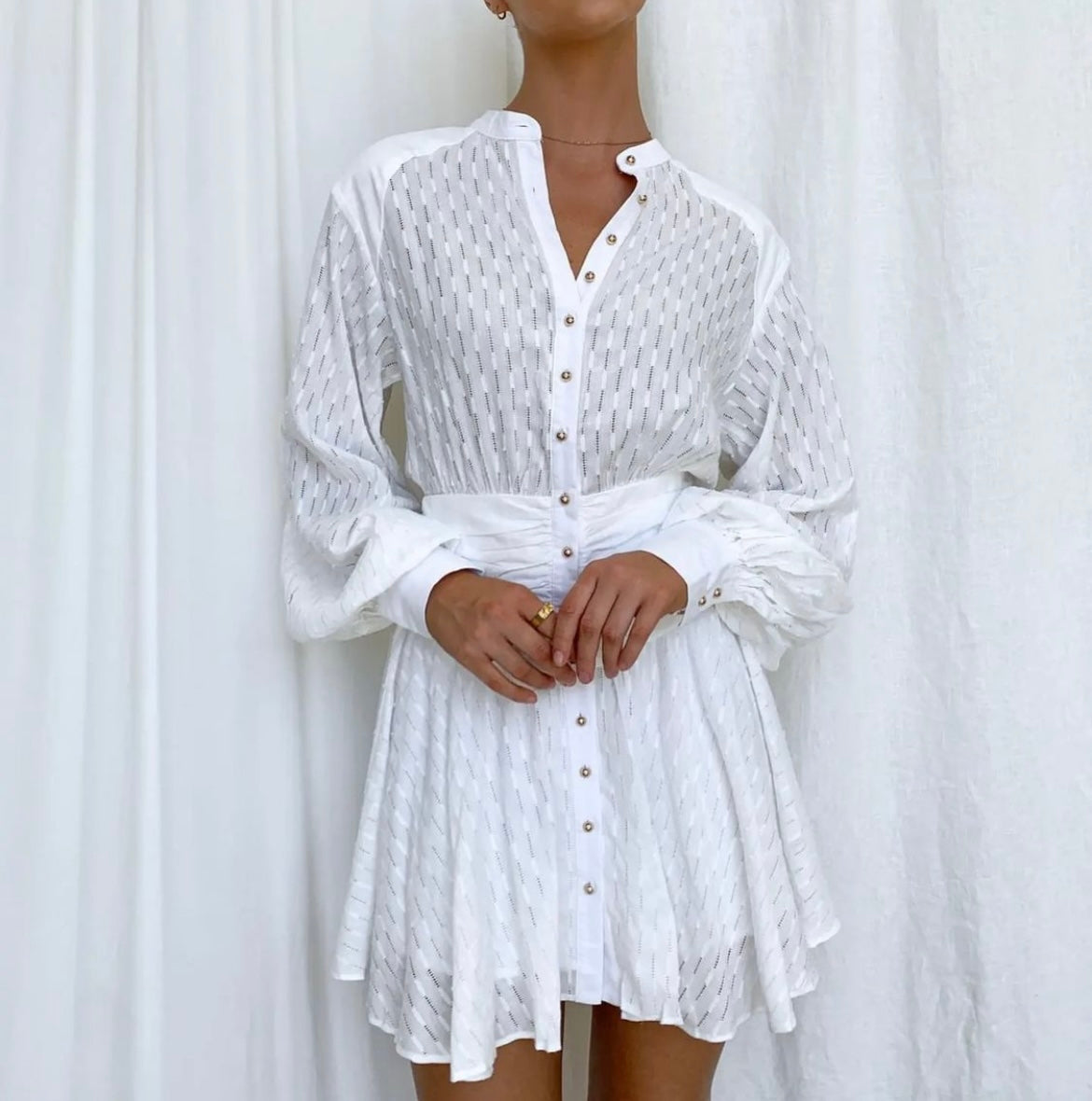 Sweetpot Corset Dress - White