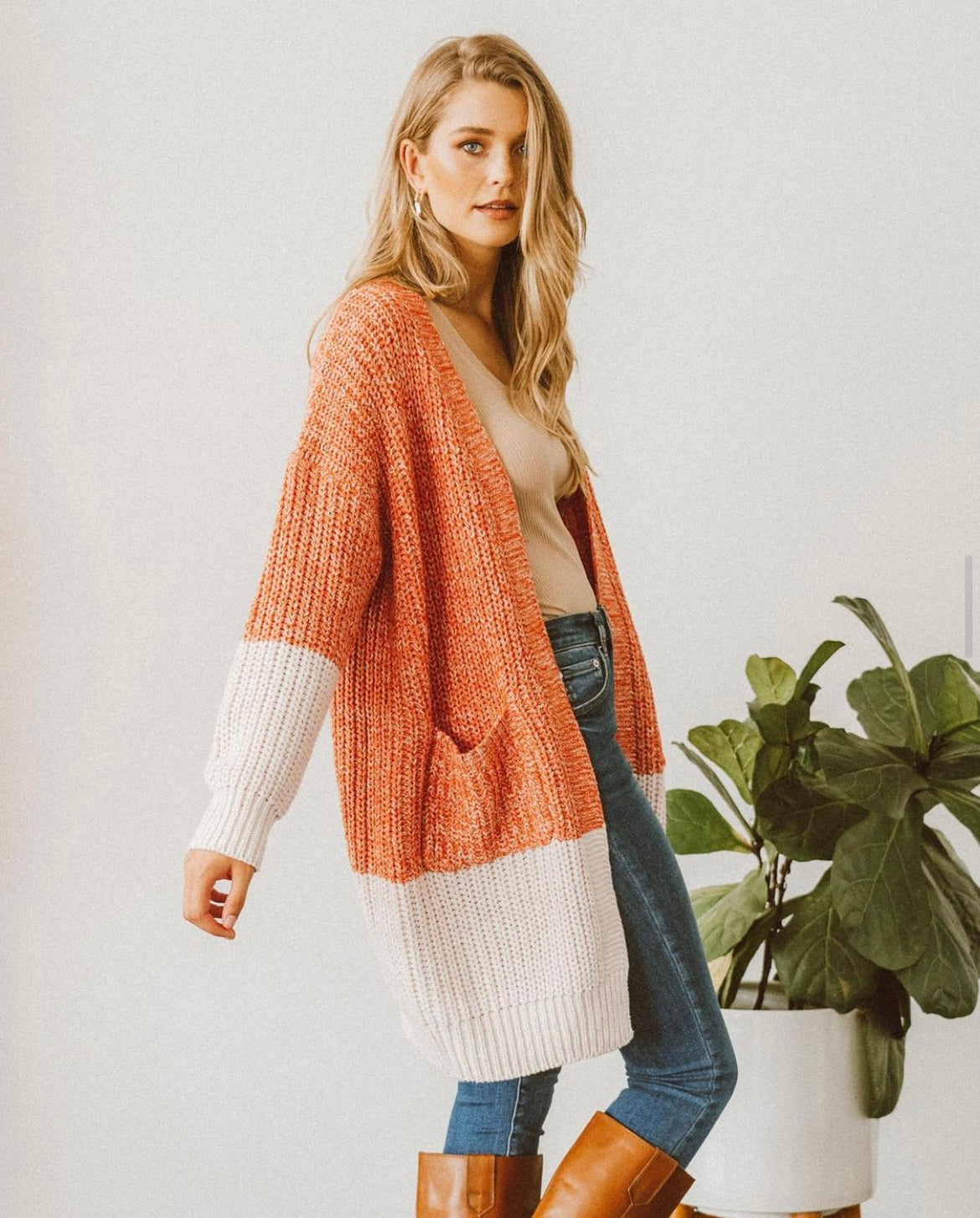 Mandarine Knit Cardigan