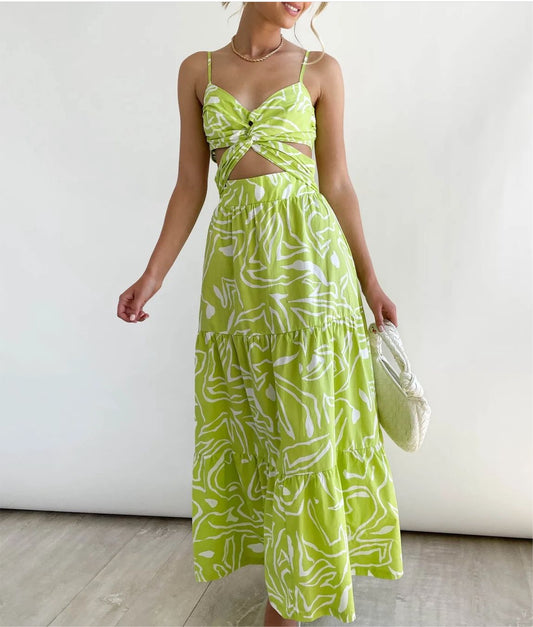Sweetpot Lime Dress