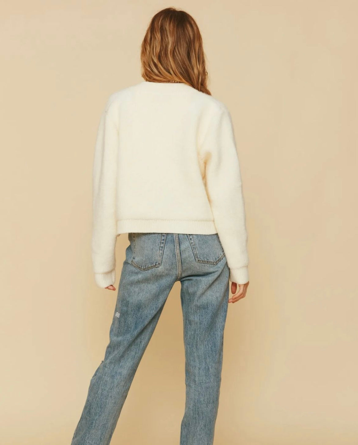 All About May Bomber Jacket - Cream