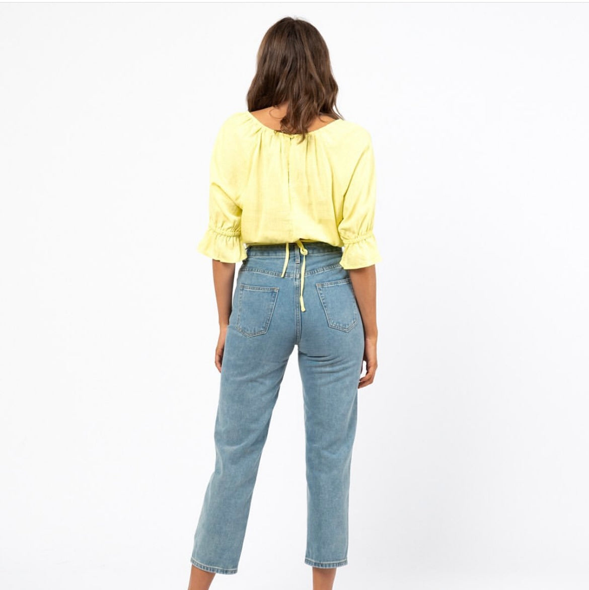 Florence 3/4 Straight Leg Jeans