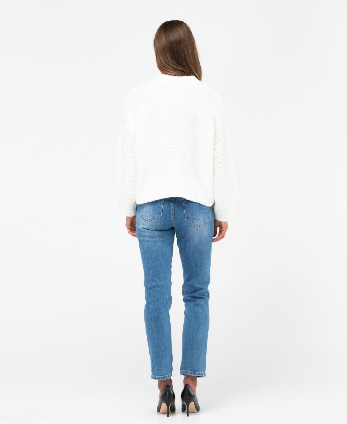 Charlie Knit - White