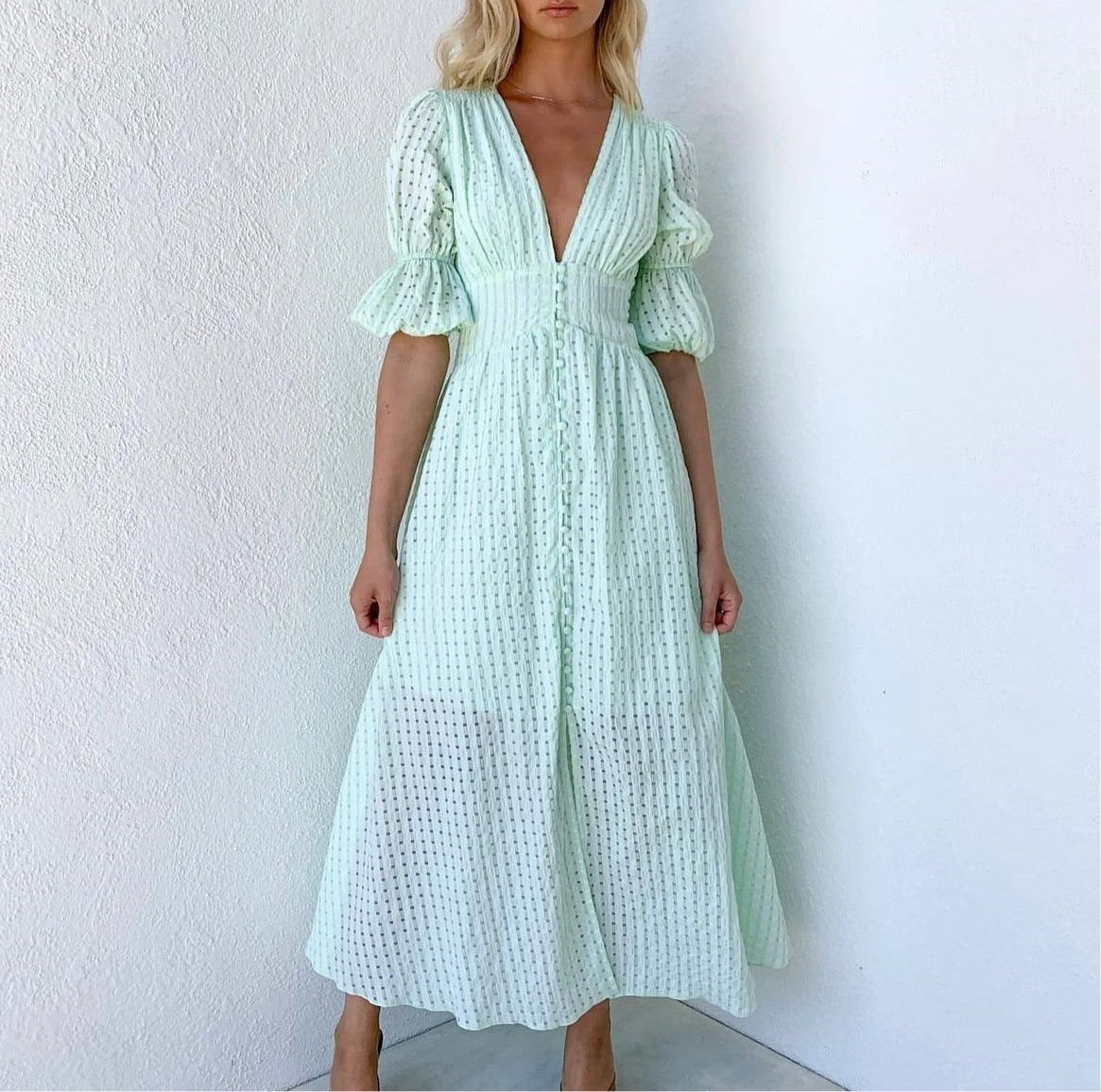 Sweetpot Angie Dress - Mint