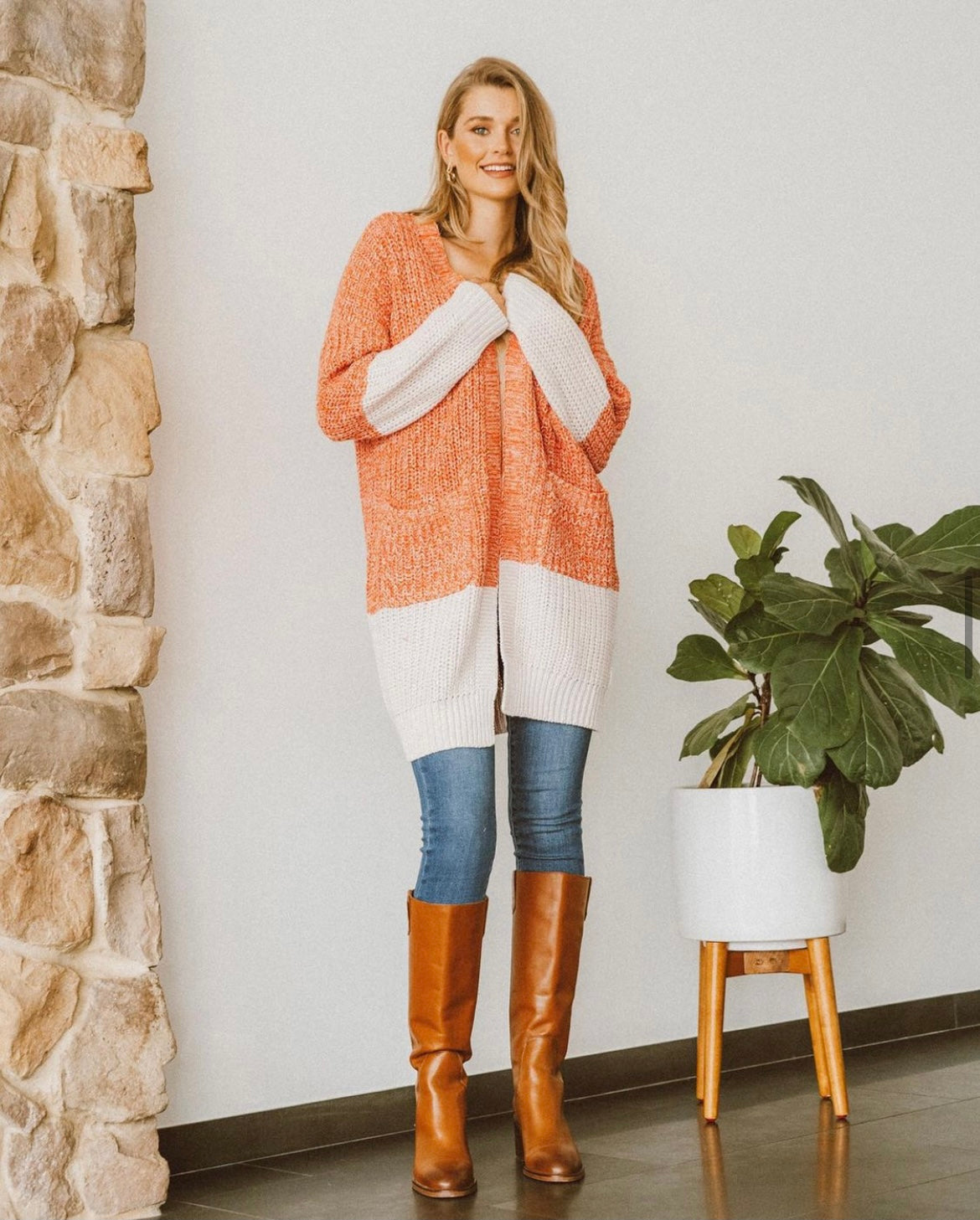Mandarine Knit Cardigan