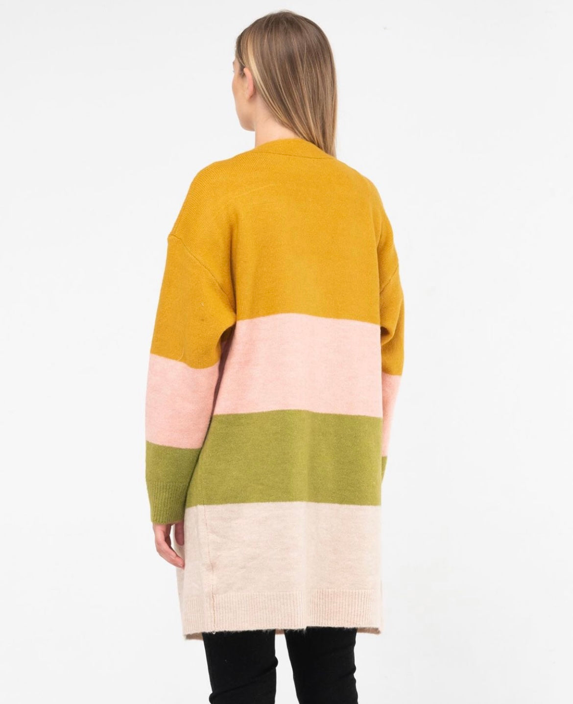 Mustard Multi Cardigan