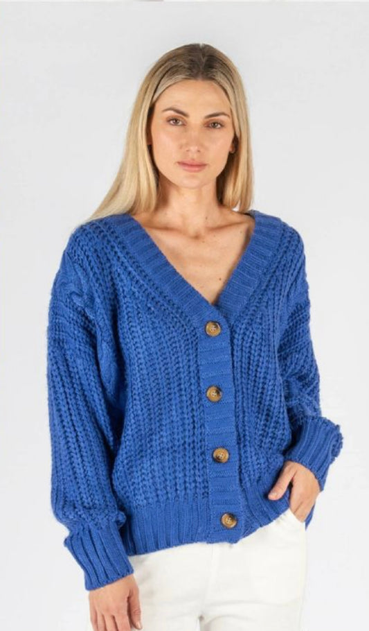 Lylah Cozy Knit Cardi