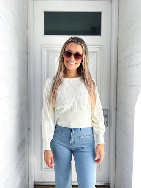 Kennedy Lined Knit - Cream