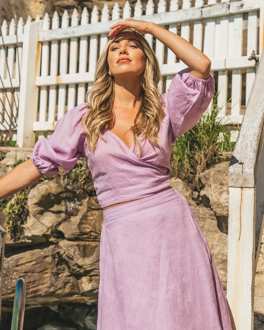 Lylah Wrap Top - Ebby and I