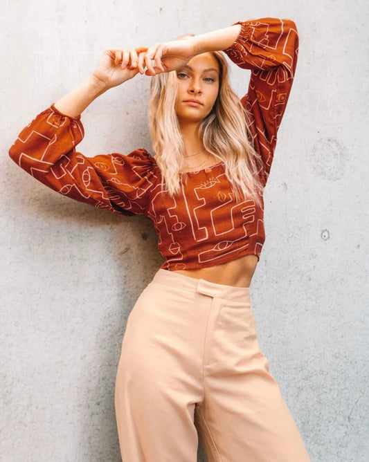 Off Shoulder Marni Top