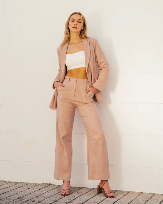 White Closet Blush Pants